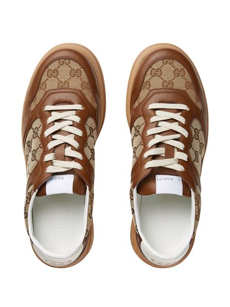 gucci gg cotton washed sneakers|gucci gg embossed sneakers.